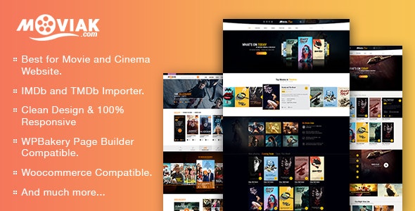 AmyMovie v3.5.0 – Movie and Cinema WordPress Theme
