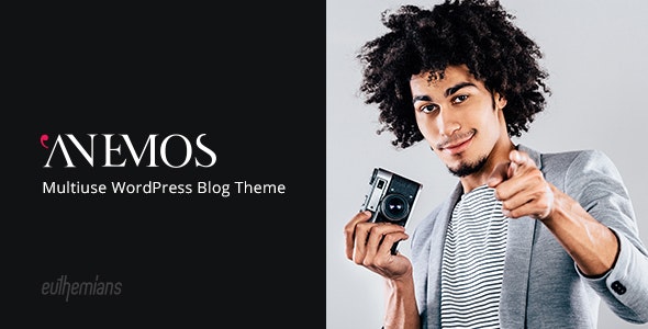 Anemos v2.3.1 – A Multiuse Blogging WordPress Theme