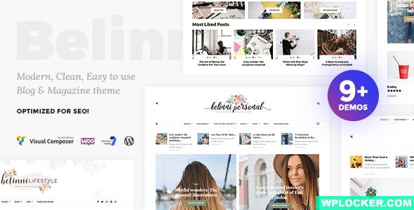 Belinni v1.5.1 – Multi-Concept Blog / Magazine WordPress Theme