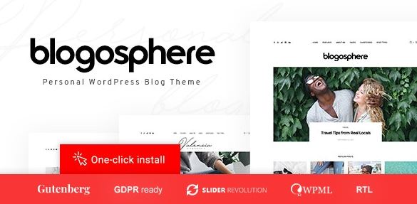 Blogosphere v1.0.7 – Multipurpose Blogging Theme