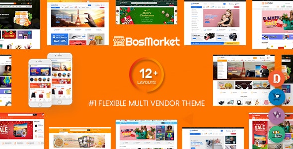 BosMarket v1.9.5 - Flexible Multivendor WooCommerce WordPress Theme