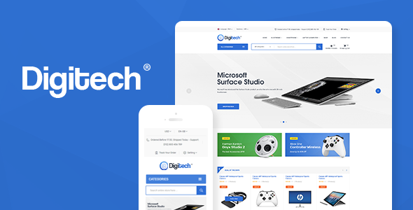 Digitech v1.1.4 - Technology Theme for WooCommerce