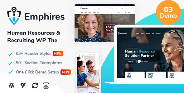 Emphires v2.0 – Human Resources & Recruiting Theme