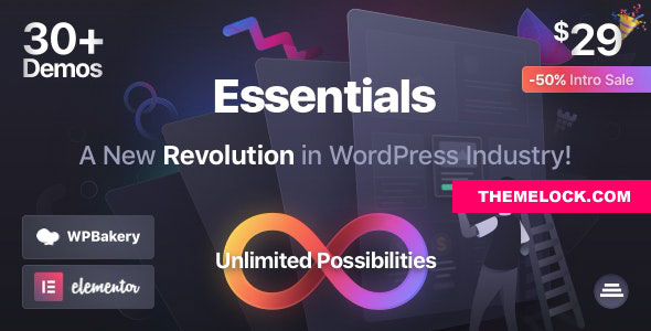 Essentials v1.1.5 – Multipurpose WordPress Theme