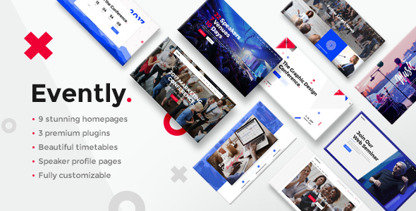 Evently v1.9 – Event & Conference Theme