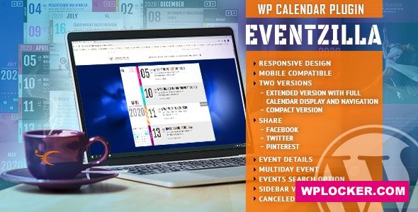 EventZilla v1.2.2 – Event Calendar WordPress Plugin