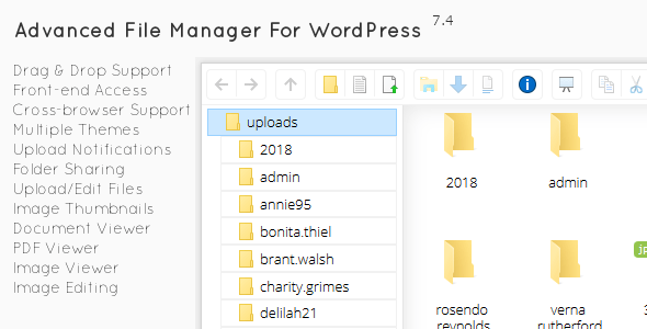 File Manager Plugin For WordPress v7.5.2