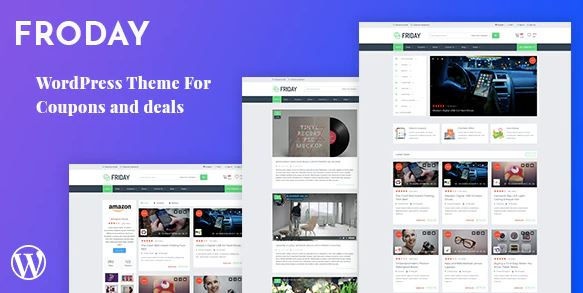 Froday v2.6.0 – Coupons and Deals WordPress Theme