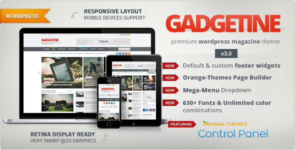 Gadgetine v3.4.0 – WordPress Theme for Premium Magazine