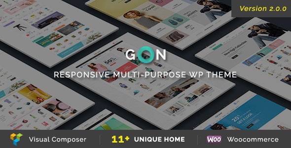 Gon v2.1.6 – Responsive Multi-Purpose Theme