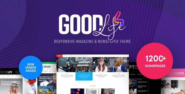 GoodLife v4.2.5 – Responsive Magazine Theme