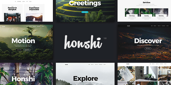 Honshi v2.5.1 – WordPress Multi Purpose Creative Portfolio Theme