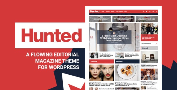 Hunted v8.0.1 - A Flowing Editorial Magazine Theme