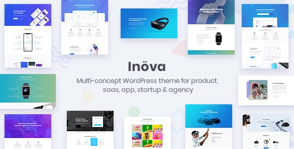 Inova v3.6.0 – Multipurpose WordPress Theme For Startups & Agencies