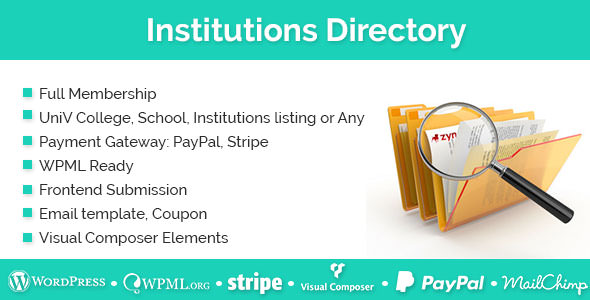 Institutions Directory v1.2.4