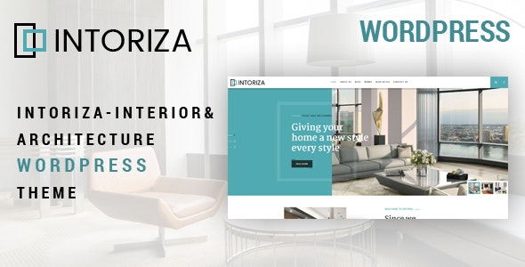 Intoriza v1.0.3 – Interior Architecture WordPress Theme