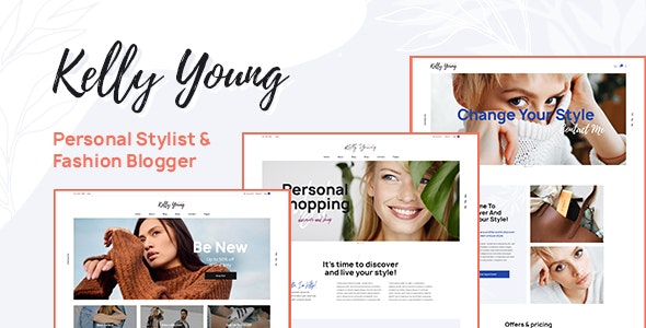 Kelly Young v1.0 – Personal Stylist WordPress Theme