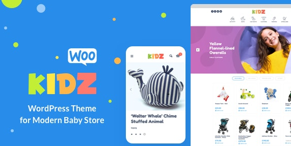 KIDZ v3.1 – Baby Shop & Kids Store WordPress WooCommerce Theme