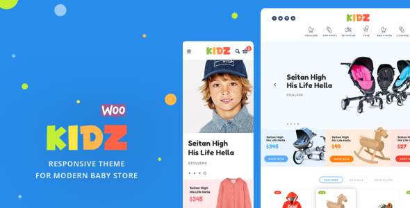 KIDZ v3.1 – Baby Store WooCommerce Theme