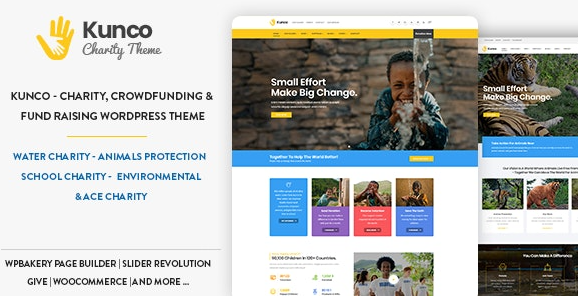 Kunco v1.1.0 – Charity & Fundraising WordPress Theme