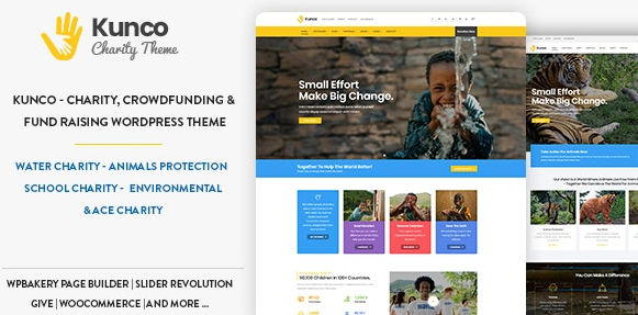 Kunco v1.2 – Charity & Fundraising WordPress Theme