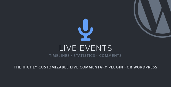 Live Events v1.2.5 – Premium Plugin