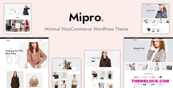Mipro v1.1.9 - Minimal WooCommerce WordPress Theme