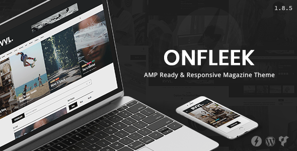 Onfleek v3.0 – AMP Ready and Responsive Magazine Theme