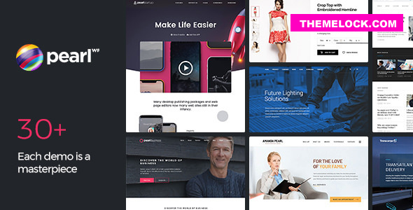 Pearl WP v3.2.7 – Corporate Business WordPress Theme