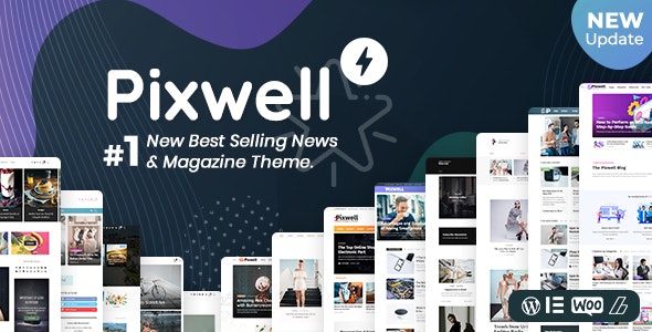 Pixwell v7.0 - Modern Magazine