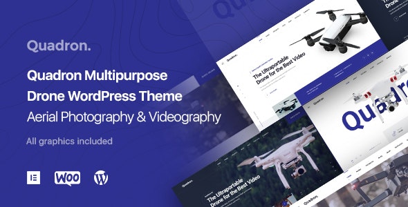 Quadron v1.1.0 – Aerial Photography & Videography Drone WordPress Theme