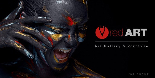 Red Art v2.2 – Artist Portfolio