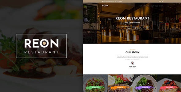 Reon v1.1.3 – Restaurant WordPress Theme