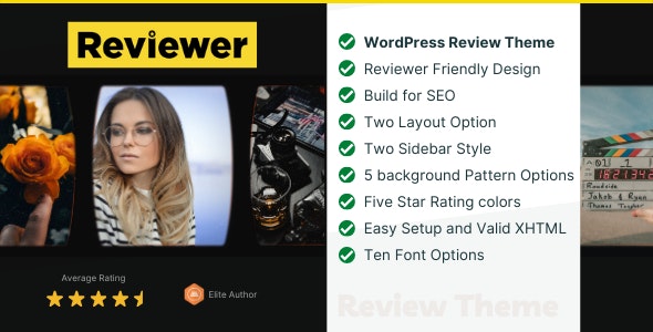 Reviewer v2.0 - WP Theme for Entertainment Reviews