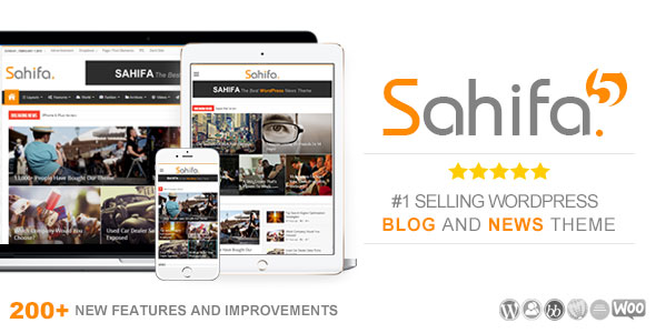 Sahifa v5.7.4 – Responsive WordPress News, Magazine