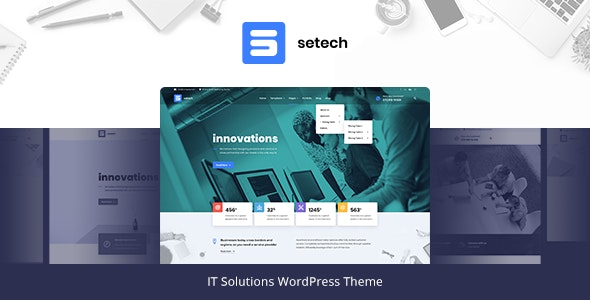 Setech v1.0.3 – IT Services and Solutions WordPress Theme