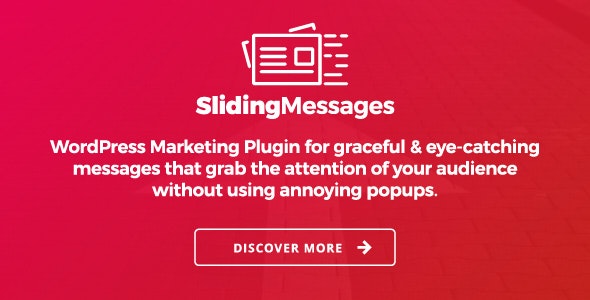 Sliding Messages v3.4 – WordPress Marketing Plugin