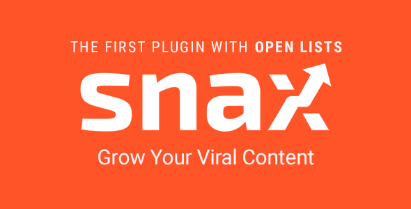 Snax v1.79 – Viral Front-End Uploader