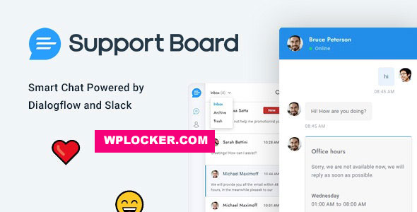 Support Board v3.0.5 – Chat WordPress Plugin – Chat & Support