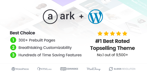 The Ark v1.53.0 – Multi-Purpose WordPress Theme