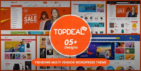 TopDeal v1.9.5 – Multipurpose Marketplace WordPress Theme