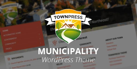 TownPress v3.6.1 – Municipality WordPress Theme