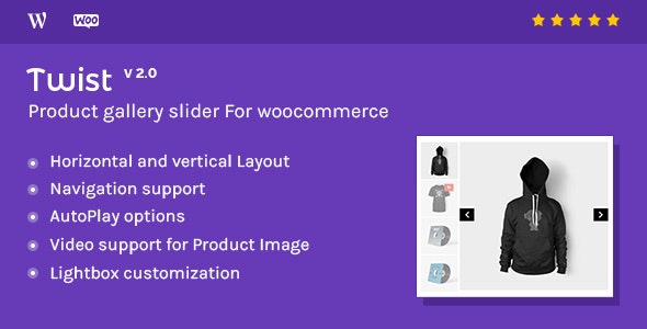 Twist v2.1.0.2 – Product Gallery Slider for Woocommerce