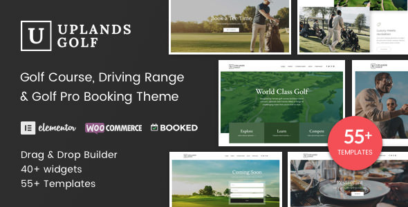 Uplands v1.4.4 – Golf Course WordPress Theme