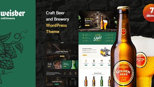 Weisber v1.1.6 – Craft Beer & Brewery WordPress Theme