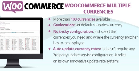 WooCommerce Multiple Currencies v5.0
