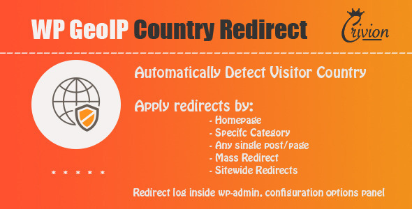 WP GeoIP Country Redirect v3.3