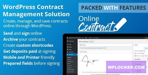 WP Online Contract v5.0.1