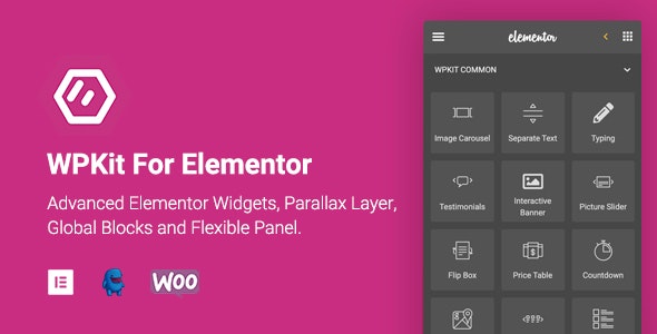 WPKit For Elementor v1.0.5 – Advanced Elementor Widgets Collection & Parallax Layer
