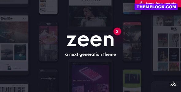 Zeen v3.9.7 – Next Generation Magazine WordPress